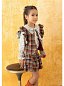 conjunto de niña falda + chaleco+ camisa de Basmarti